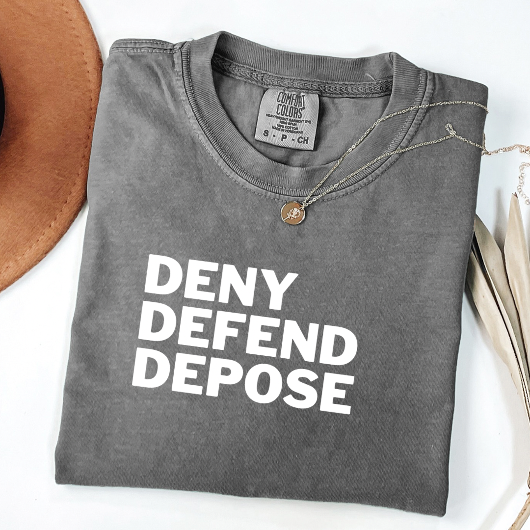 Deny Defend Depose Unisex Tee